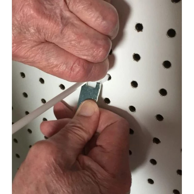 ProCraft Brand (250 Pack) 2 Inch Locking Black Plastic Pegboard