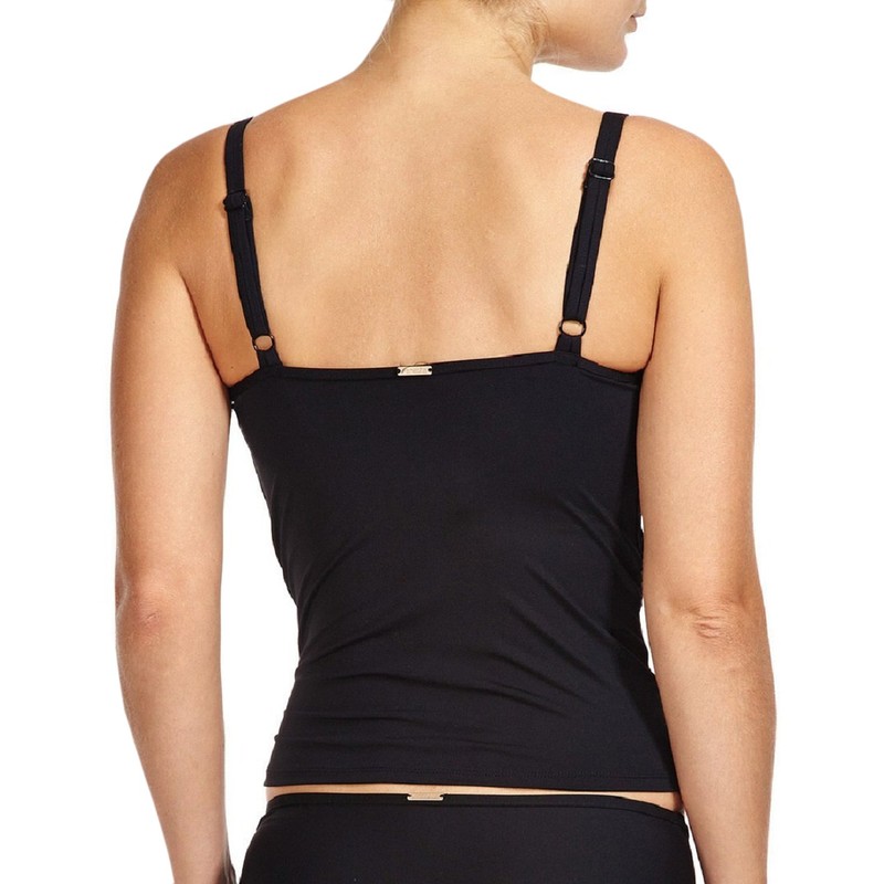 Panache SW0621 Swimwear Holly Tankini Top Black (32 D)