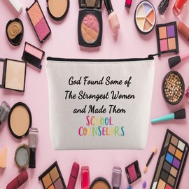 JYTAPP Counselors Bag Counselors Appreciation Gift Counseling Therapist Gift Guidance Counselor Bag With Zipper (Beige)