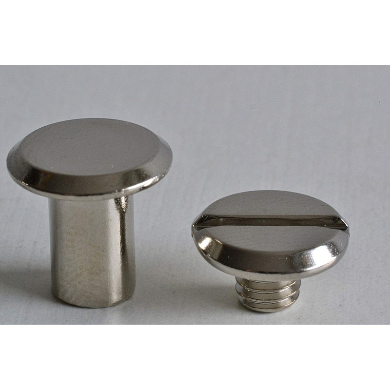 Q-tools® Book Screws 5 mm Silver | Pack of 10
