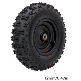 Unbranded 4.10-6 Off-road Wheel Tire Rim 4.1-6 , 410-6 , 4.10x6 for Mini-Bikes Lawn Gokart