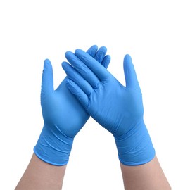 MYWIN 100PCS Nitrile Disposable Gloves , Latex Free Powder Free Glove ,Ship From Canada (Medium)