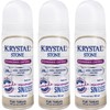 Krystal Stone Desodorante Lavanda Roll on 90ml 3 Pack
