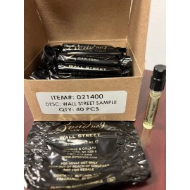 Bond No. 9 Lot of 2 VIALS BOND WALL STREET 0.057 oz/ 1.7 ML Eau De Parfum Spray Sample