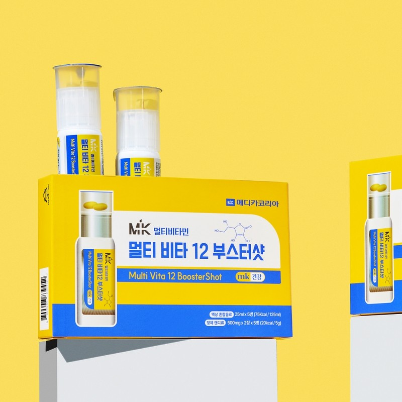 MK Multivita 12 Booster Shot High-Potency Liquid Comprehensive Multivitamin 5