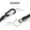 GOODCHI 3 Pcs Coil Strap Keychain Curl Cord Strap Drop