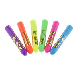 zalati Pigment Sticks 6 Pieces Face Painting Makeup Pen with Luminous Effect for Fancy Dress Party DIY Painting Makeup