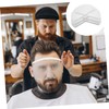 Outanaya Haircut Cover Barber Supplies 25pcs Face Protector for Haircut