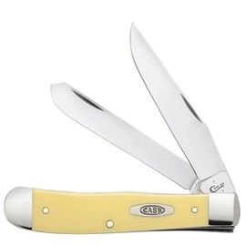 Caso Trapper Bolsillo Cuchillos, Cromo vanadio, Yellow CV