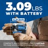 Dong Cheng 20V Brushless Impact Driver, 1840in-lbs Torque, 3200RPM, 4300IPM,