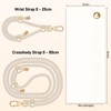 UKON Cell Phone Lanyard,Crossbody Lanyard and Wrist Strap Premium Metal