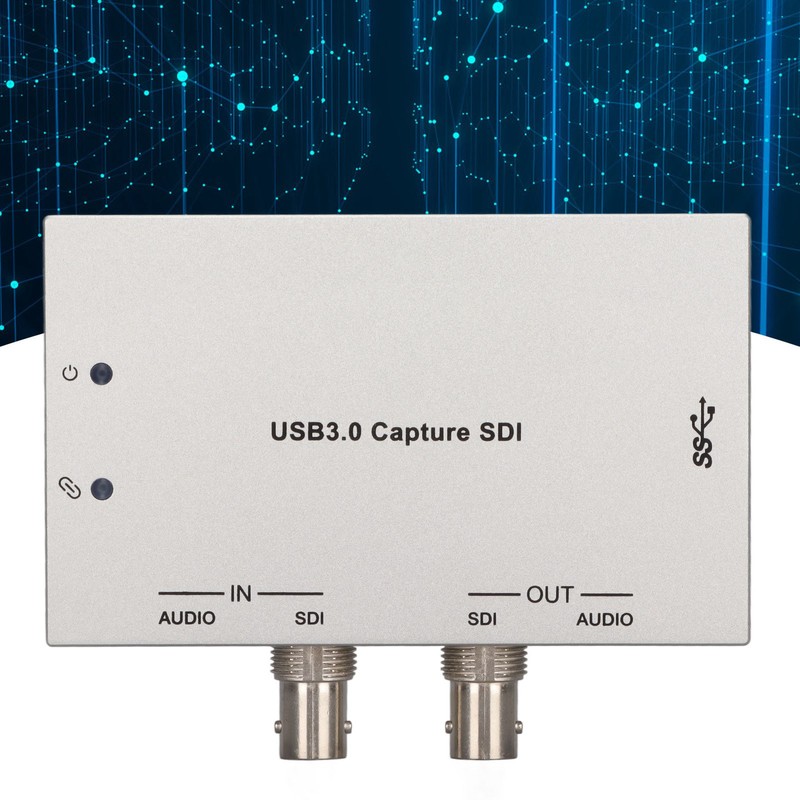 HDV‑US60 USB3.0 Capture Card 1080P 60fps Professional SDI to USB3.0