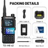 TIDRADIO (2nd Gen) TIDRADIO H8 GMRS/HAM Handheld Radio Repeater Capable,with