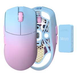 LAMZU MAYA REJECT Model (8K Dongle) Gaming Mouse, Wireless, Lightweight, 1.6 oz (45 g), Type-C Charging, Wireless, Reject x Rams REJECT Special Edition