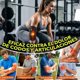 Codera con Calor, Vibración y Masaje para Codo de Tenista y Tendinitis