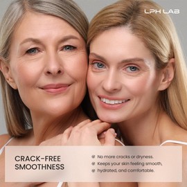 LPH LAB Temporary Face Tightener: Light Matte Film Blurs & Smooths the Appearance of Wrinkles & Fine Lines, Chalk-Free, Light Natural Firming, Makeup-Friendly, 2.1 oz