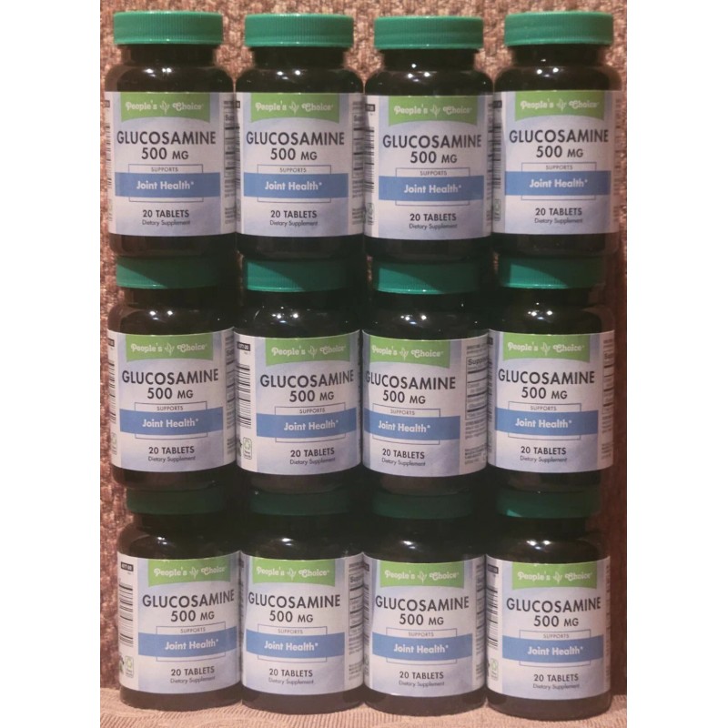 Nature`s Measure 2X Bottles People's Choice Glucosamine Joint Therapy 20