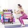 Baoz Dumbbell Rack - Adjustable Weight Rack for Dumbbells, Home