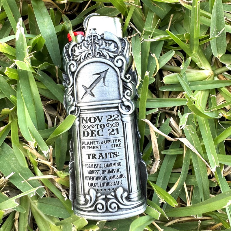 Metal Lighter Case Fits BIC, It Covers Standard Full Size