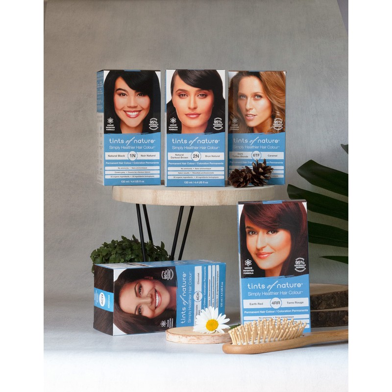 Tints of Nature Medium Ash Brown Permanent Hair Dye 4C