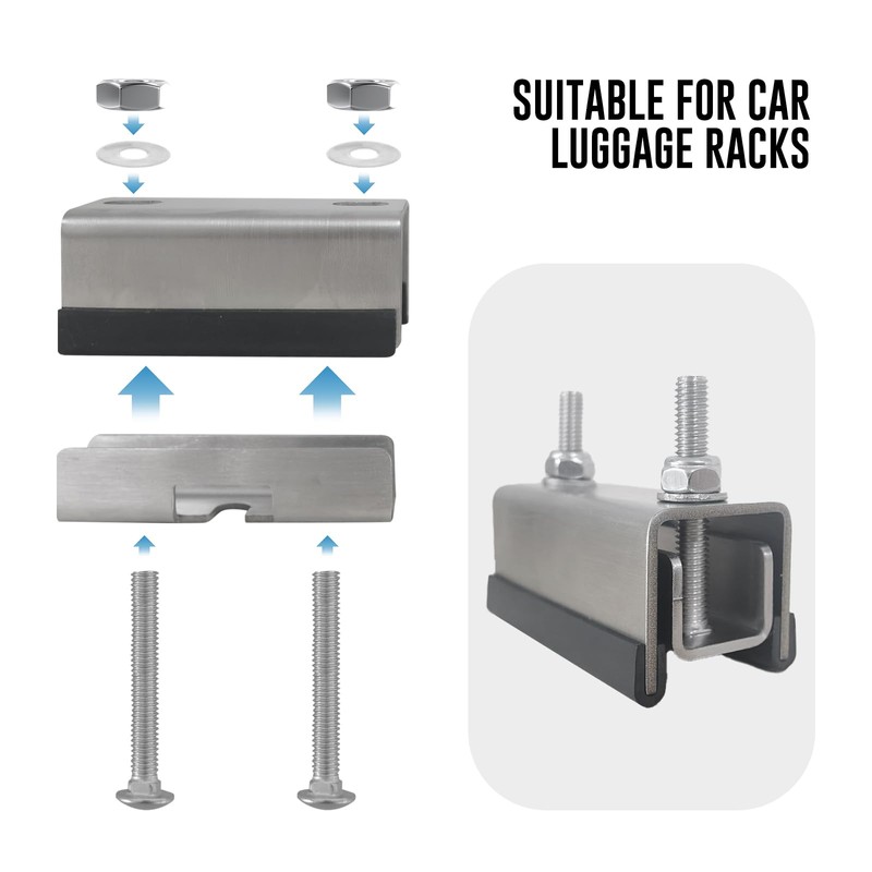 Roof Rack Mount Kits,Roof Mount Kit,304 Stainless Steel Van Roof