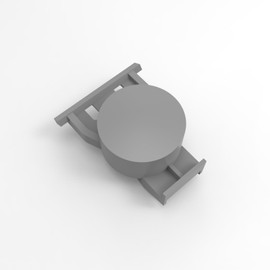 ISDOHS 00424673 OEM On/Off Button (Silver) – Replaces 424673, 1558826, Compatible with Dishwasher Models SHE43, SHE55, SHX43, SHU49, and More