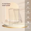 Funda impermeable para timbre, cubierta impermeable para timbre, resistente a