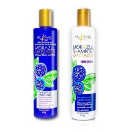 Nekane Shampoo Y Acondicioador Mora Azul Matizador Rubios