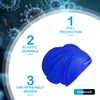 Aouloves Extra Large Long Hair Swim Cap for Braids and