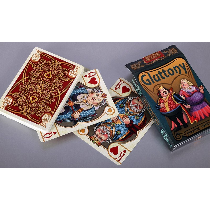 Gluttony Playing Cards by COLLECTABLE Playing Cards