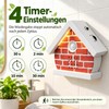 QKTYB Bird Chirping Box Motion Sensor with Light, Natural Sounds