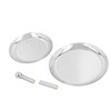 Fruit Tray Stainless Steel 2 Layers Multifunctional Durable Self Service