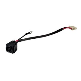 Power4Laptops Replacement Laptop DC Jack Socket With Cable Compatible With Sony Vaio VPCEH3Z1E/B