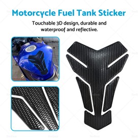 MAX COOL Tank Covers Motorcycle 3D Gas Fuel Tank Pad Protector Sticker Decal Suitable for Motorbike