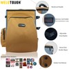 MELOTOUGH Welding Backpack for Tools and Helmet Welder Backpack Large