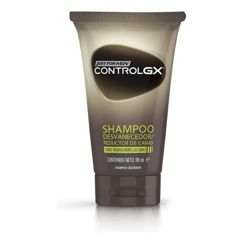 Shampoo Desvanecedor De Canas Just For Men Control Gx 2-pack