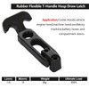 Acrux7 6Pcs Rubber Latches Flexible T Handle Draw Latch 4.3