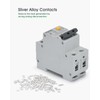 CHTAIXI Ground Fault Circuit Breaker, 20 Amp 120V AC DIN