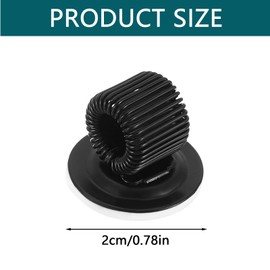 ChangXiang 3Pcs Durable Steel Pen Holder Single Adjustable Triple Metal Pen Holder Non-Slip Magnetic Clip Portable Magnetic Clip for Home, Office, Notebook