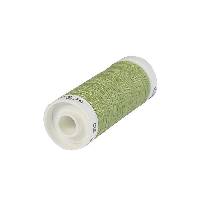 KORBOND 500m Lime Green Polyester 5 x 100m Reels Thread-for