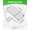 Prokitchen Replaceable Wire Cheese Slicer with Measuring Grids & Board,