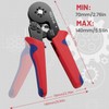 GOOPOOL Crimping Plier Set, 0.25-10mm² Ferrule Crimper Tool, Self-Adjustable Ratchet