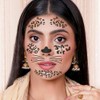 Leopard Spots Face Set - Leopard Spots Temporary Tattoos/Leopard Face