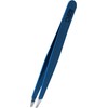 Rubis Tweezers Blue - Slanted, Fine and Pointed - Eyebrow