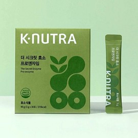 K-Nutra The Secret Enzyme Proenzyme Lactobacillus Containing Fermented Grain 90g (3g / 케이뉴트라 더 시크릿 효소 프로엔자임 유산균함유 곡물발효90g(3gX30포)X4개 120포