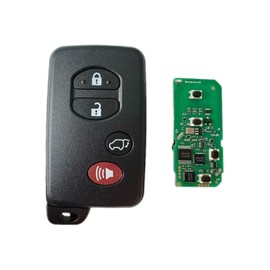 Smart Key for Toyota Highlander 2007-2014, YIKEBALOG 4-Button Remote Key Fob for HYQ14AAB 271451-0140 89904-48110