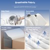 Simpledad King Size Wedge Pillow Headboard for Bed Gap Filler,