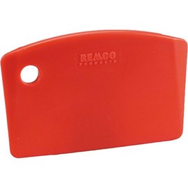 Remco 69594 Scraper,Bench,5.5",PP,Red, 1 Count (Pack of 1)