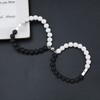 free-space 2 Matching Sun Moon Bracelets Yin Yang Magnetic Couple