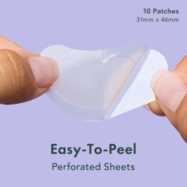 Rael 10 Count Acne Treatment Patches Contoured Hydrocolloid for Pus and Impurities